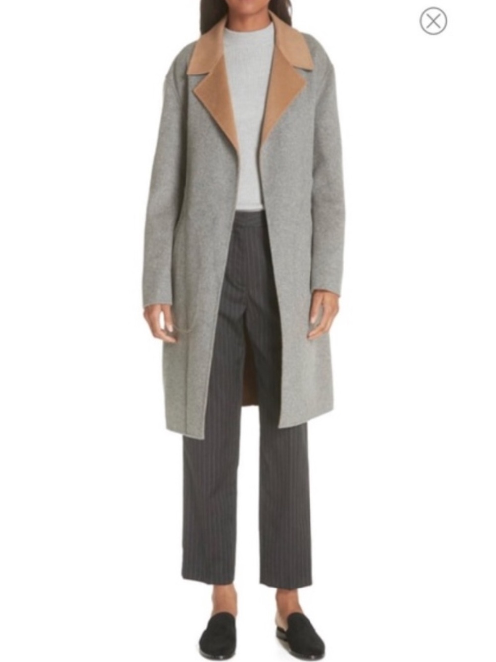 Rag & Bone Wool Pinstripe Ankle Trousers